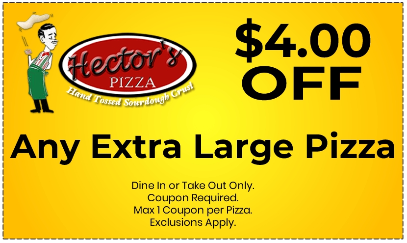 Hector's Pizza Coupon